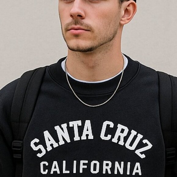 Champion Santa Cruz CA 1971 Crewneck Brown Size Small - Picture 2 of 4